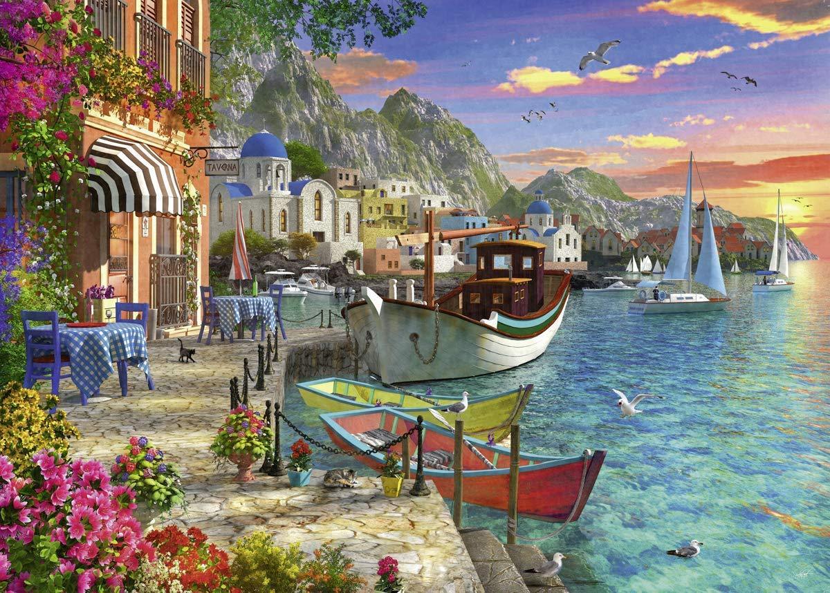 Ravensburger - Grandiose Greece Puzzle 1000 Piece Adult's Jigsaw Puzzle