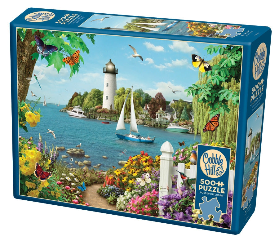 Cobble Hill - By The Bay 500 Piece Jigsaw Puzzle