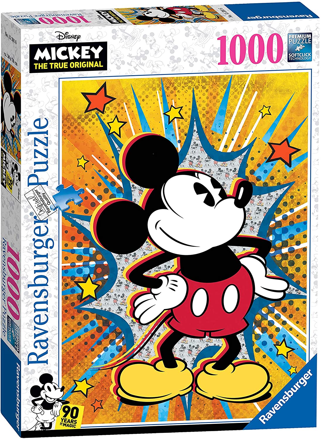 Ravensburger - Disney: Retro Mickey 1000 Piece Jigsaw Puzzle