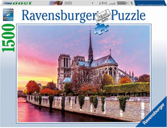 Ravensburger - Picturesque Notre Dame 1500 Piece Puzzle