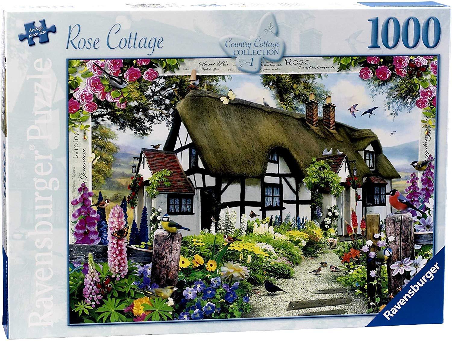 Ravensburger - Rose Country Cottage 1000pc