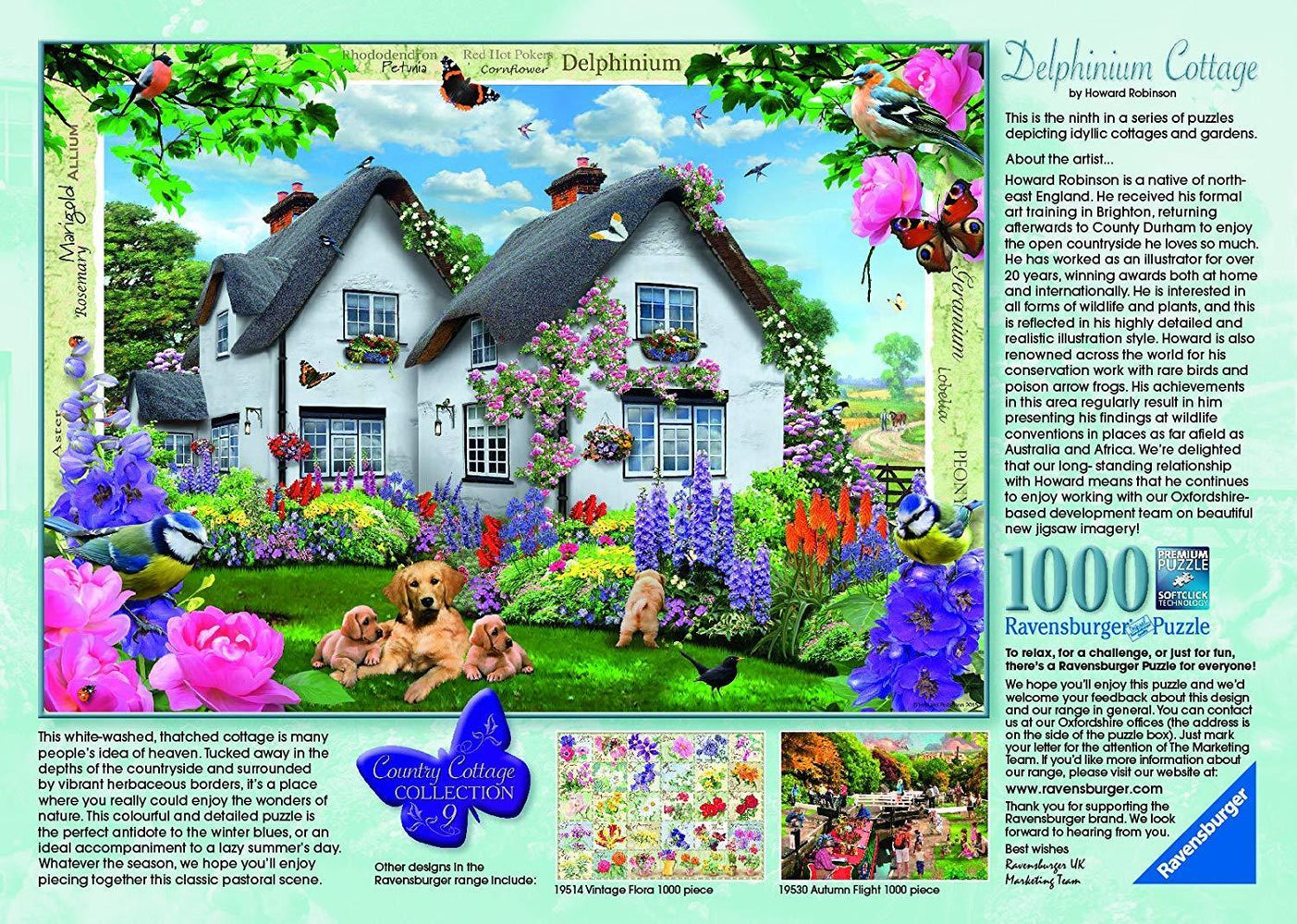 Ravensburger Puzzle 1500 Piece Country Cottage