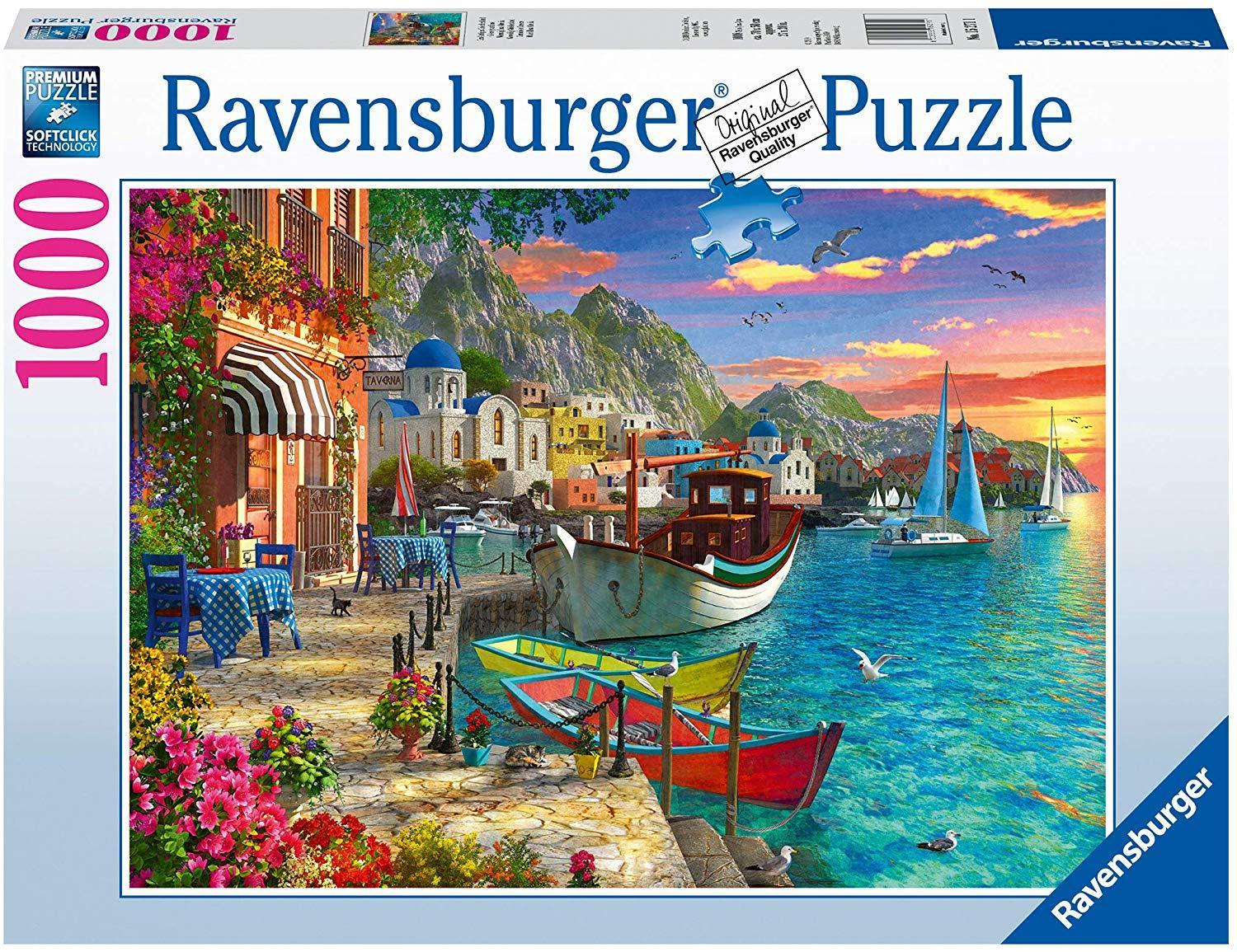 Ravensburger - Grandiose Greece Puzzle 1000 Piece Adult's Jigsaw Puzzle