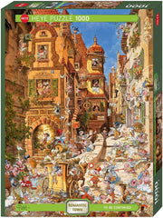 HEYE - Romantic Town: By Day 1000 Piece Jigsaw Puzzle