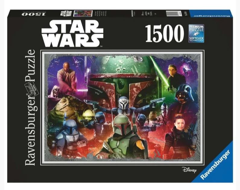 Ravensburger - Star Wars: Boba Fett Bounty Hunter 1500 Piece Jigsaw Puzzle