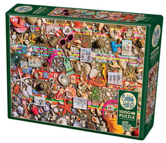 Cobble Hill - Beach Scene 1000 Piece Jigsaw Puzzle