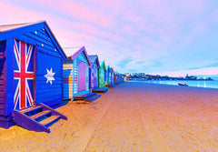 Funbox - Brighton Beach Boxes Jigsaw Puzzle 1000 Pieces