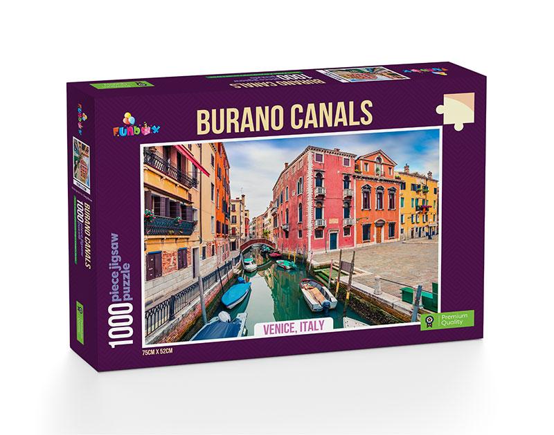 Funbox - Burano Canals 1000 Piece Jigsaw