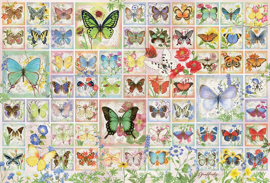 Cobble Hill - Butterflies and Blossoms 2000 Piece Jigsaw Puzzle