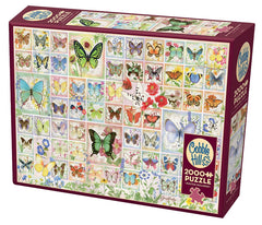 Cobble Hill - Butterflies and Blossoms 2000 Piece Jigsaw Puzzle