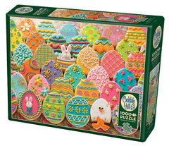 Cobble Hill - Easter Eggs 1000 Piece Jigsaw Puzzle