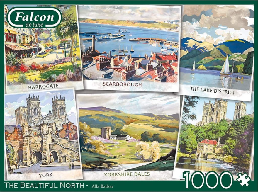 Falcon - The Beautiful North 1000 Piece Adult's Jigsaw Puzzle