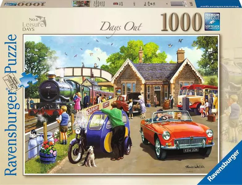 Ravensburger - Leisure Days No 6: Days Out 1000 Piece Jigsaw Puzzle