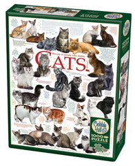 Cobble Hill - Cat Quotes 1000 Piece Jigsaw Puzzle