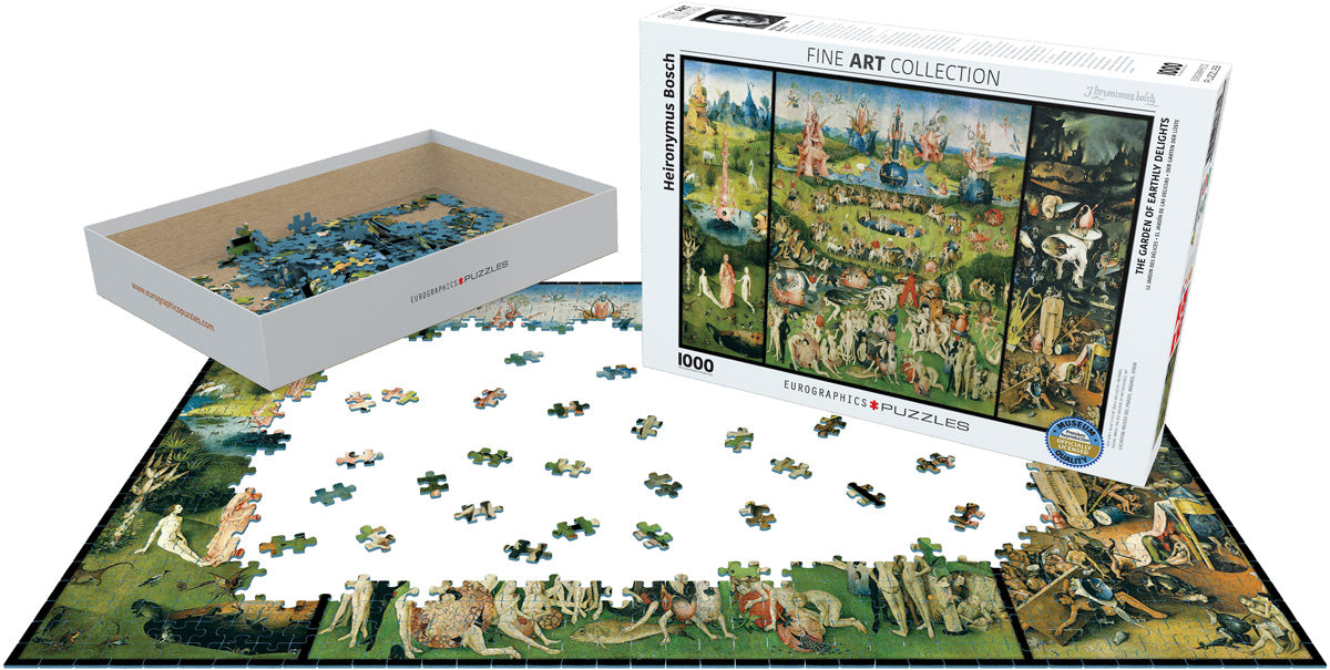 Eurographics - The Garden of Earthly Delights 1000 Piece Jigsaw Puzzle