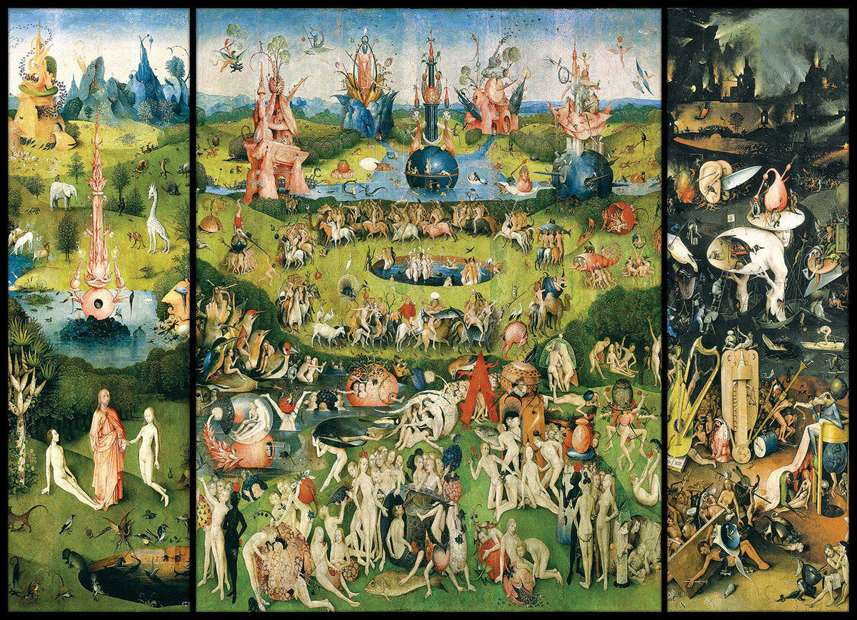 Eurographics - The Garden of Earthly Delights 1000 Piece Jigsaw Puzzle