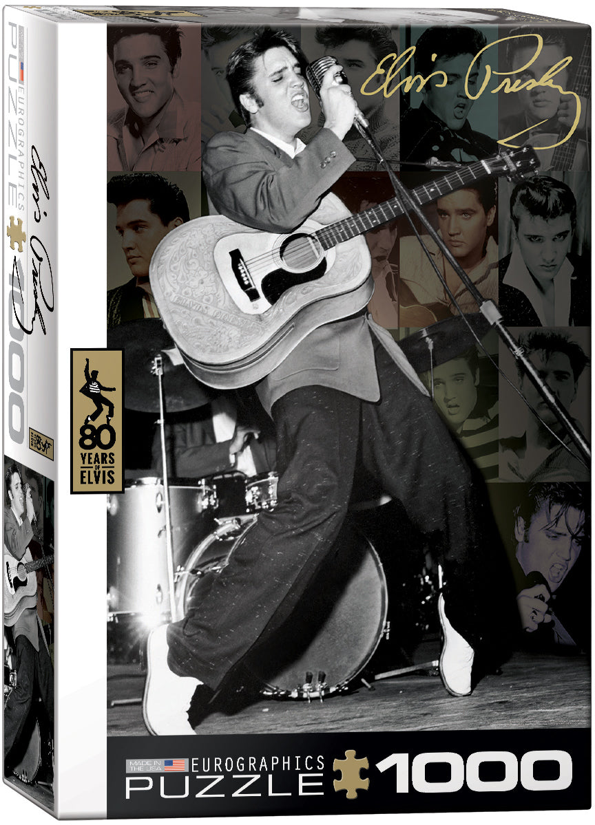 Eurographics - Elvis Presley Live at the Olympia Theater 1000 Piece Jigsaw Puzzle