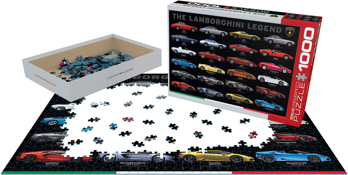 Eurographics - The Lamborghini Legend 1000 Piece Jigsaw Puzzle