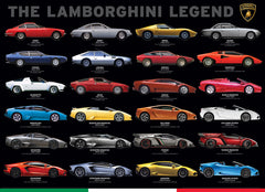 Eurographics - The Lamborghini Legend 1000 Piece Jigsaw Puzzle