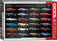 Eurographics - The Lamborghini Legend 1000 Piece Jigsaw Puzzle