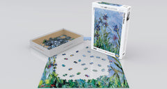 Eurographics - Monet - Irises 1000 Piece Jigsaw Puzzle