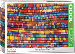 Eurographics - Peruvian Blankets 1000 Piece Jigsaw Puzzle