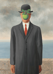 Eurographics - Magritte: Son of Man 1000 Piece Jigsaw Puzzle