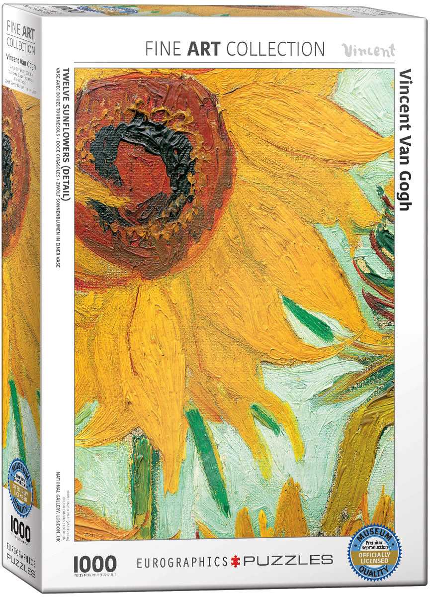 Eurographics - Van Gogh: Sunflower 1000 Piece Jigsaw Puzzle