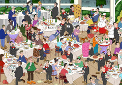 Funbox - Fine Dining 1000 Piece Jigsaw Puzzle