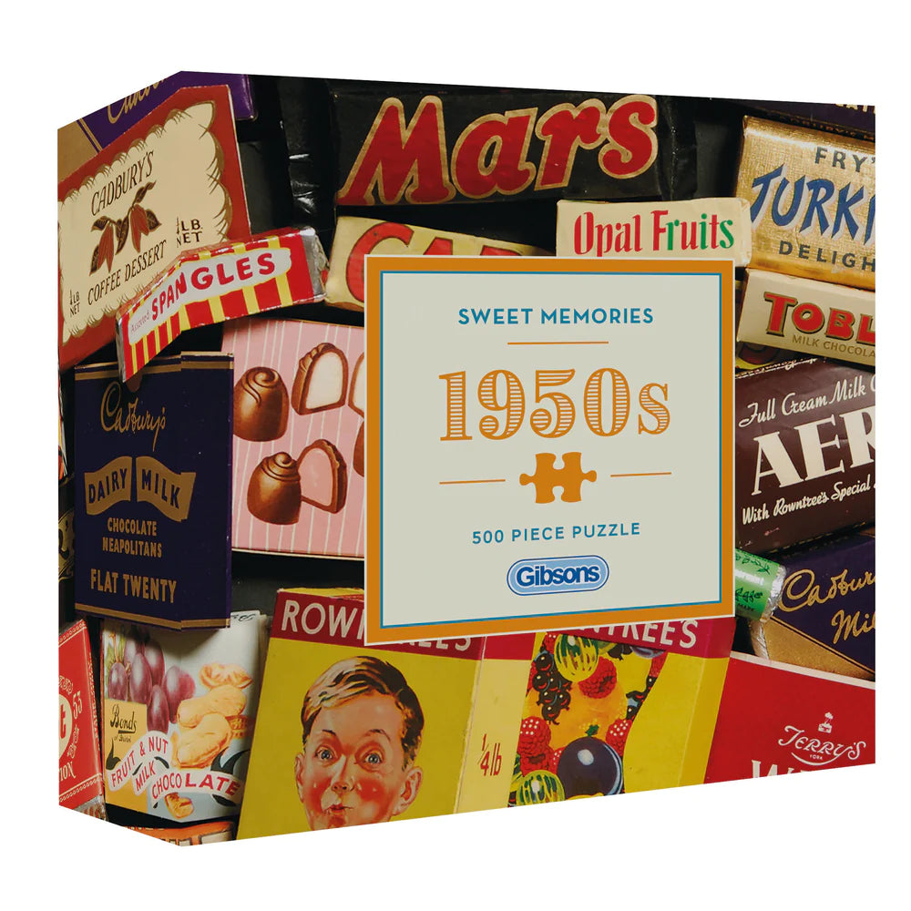 Gibsons - SWEET MEMORIES 1950s 500 Piece Jigsaw Puzzle