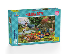 Funbox - Holiday Days: Camping 500 Piece Jigsaw Puzzle