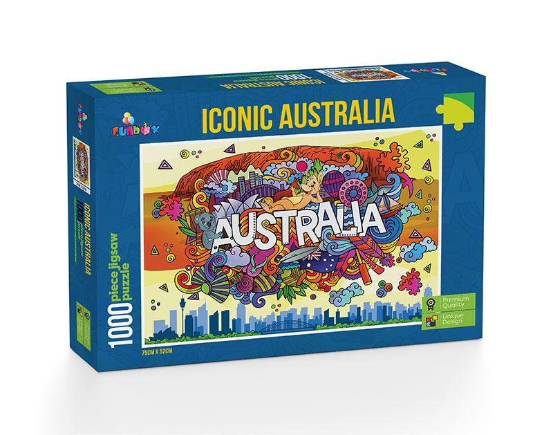 Funbox - Iconic Australia 1000 Pieces Adult's Jigsaw Puzzle