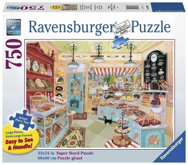 Ravensburger - Corner Bakery 750 Piece Large Format Puzzle