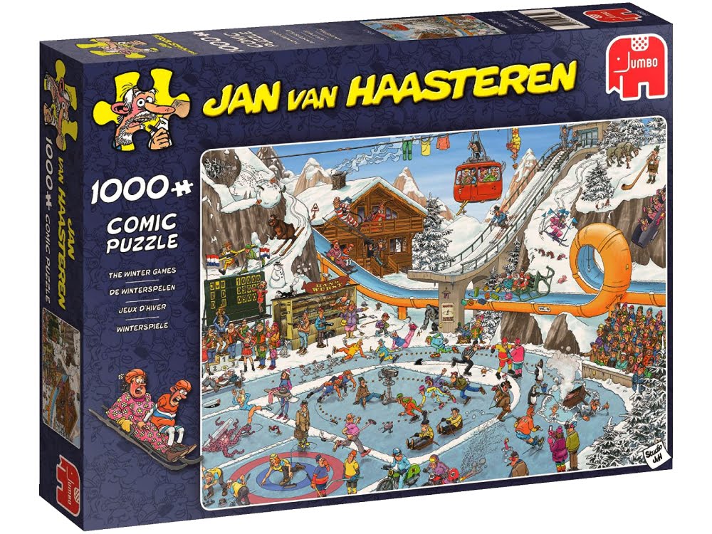 Jumbo - Jan van Haasteren: Winter Games 1000 Piece Adult's Jigsaw Puzzle