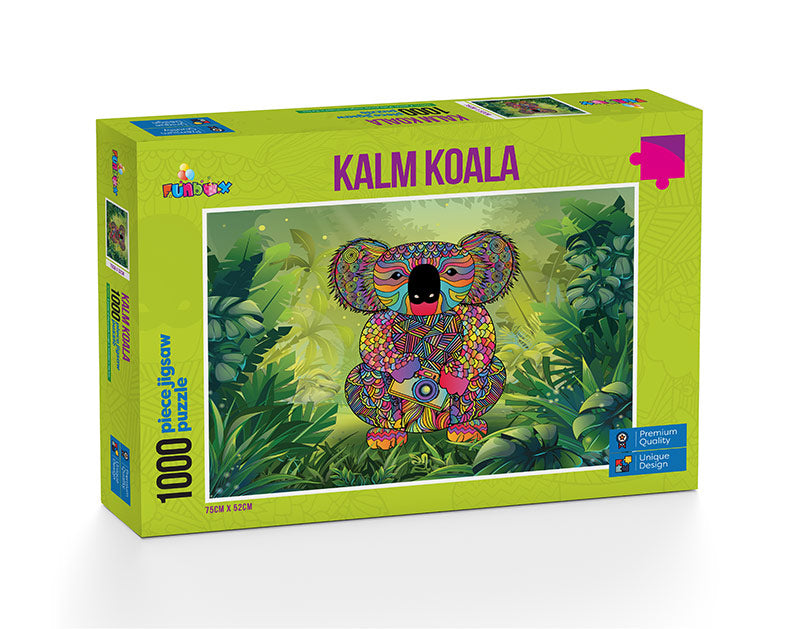 Funbox - Kalm Koala 1000 Piece Adult's Jigsaw Puzzle