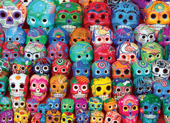 Eurographics - Traditional Mexican Skulls 1000 Piece Jigsaw Puzzle