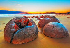 Funbox - Moeraki Boulders, New Zealand Jigsaw Puzzle 1000 Pieces