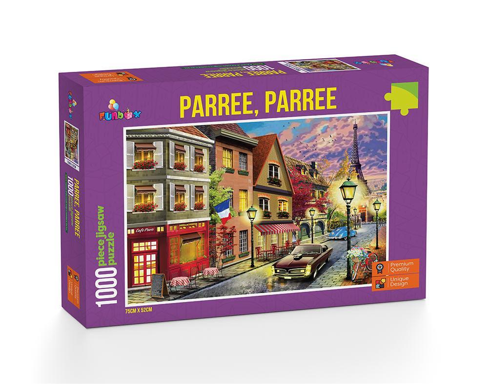 Funbox - Paree, Paree Part II 1000 Piece Adult's Jigsaw Puzzle