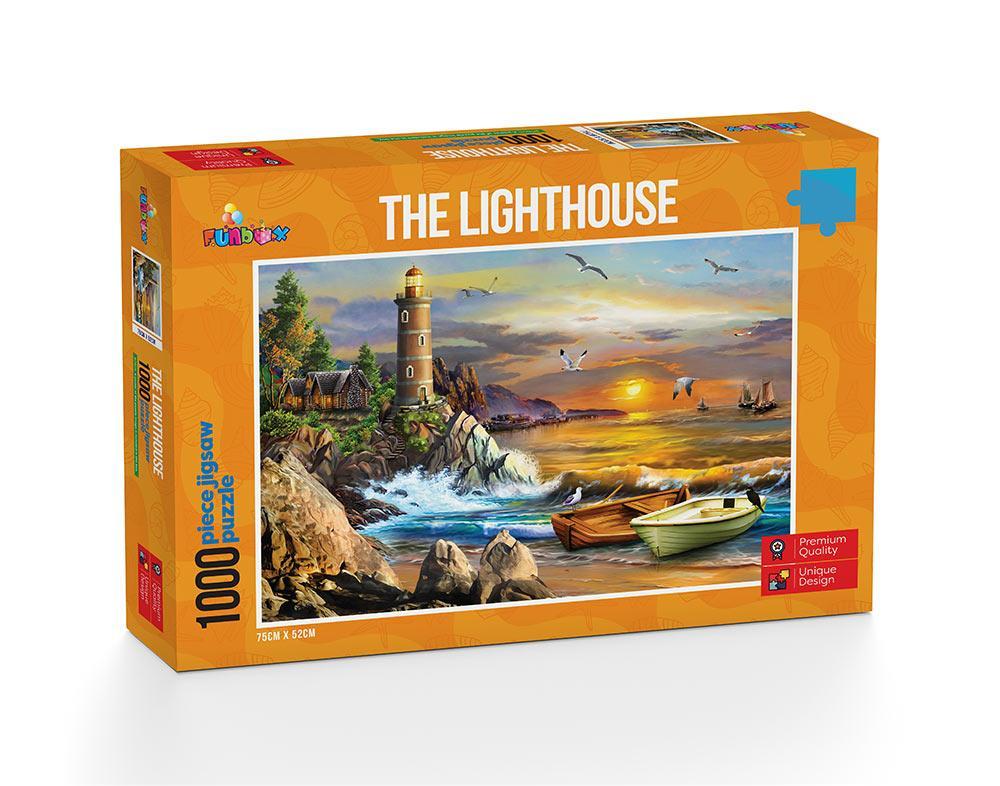 Funbox - Perfect Places: The Lighthouse 1000 Piece Adult's Jigsaw Puzzle