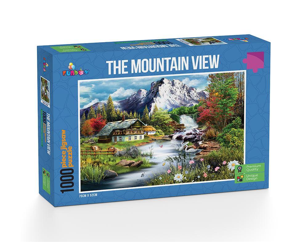 Funbox - Perfect Places: The Mountain View 1000 Piece Adult's Jigsaw P ...