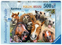 Ravensburger - Horsing Around 500 Piece Family Jigsaw Puzzle