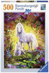 Ravensburger - Unicorn and Foal 500 Piece Jigsaw Puzzle