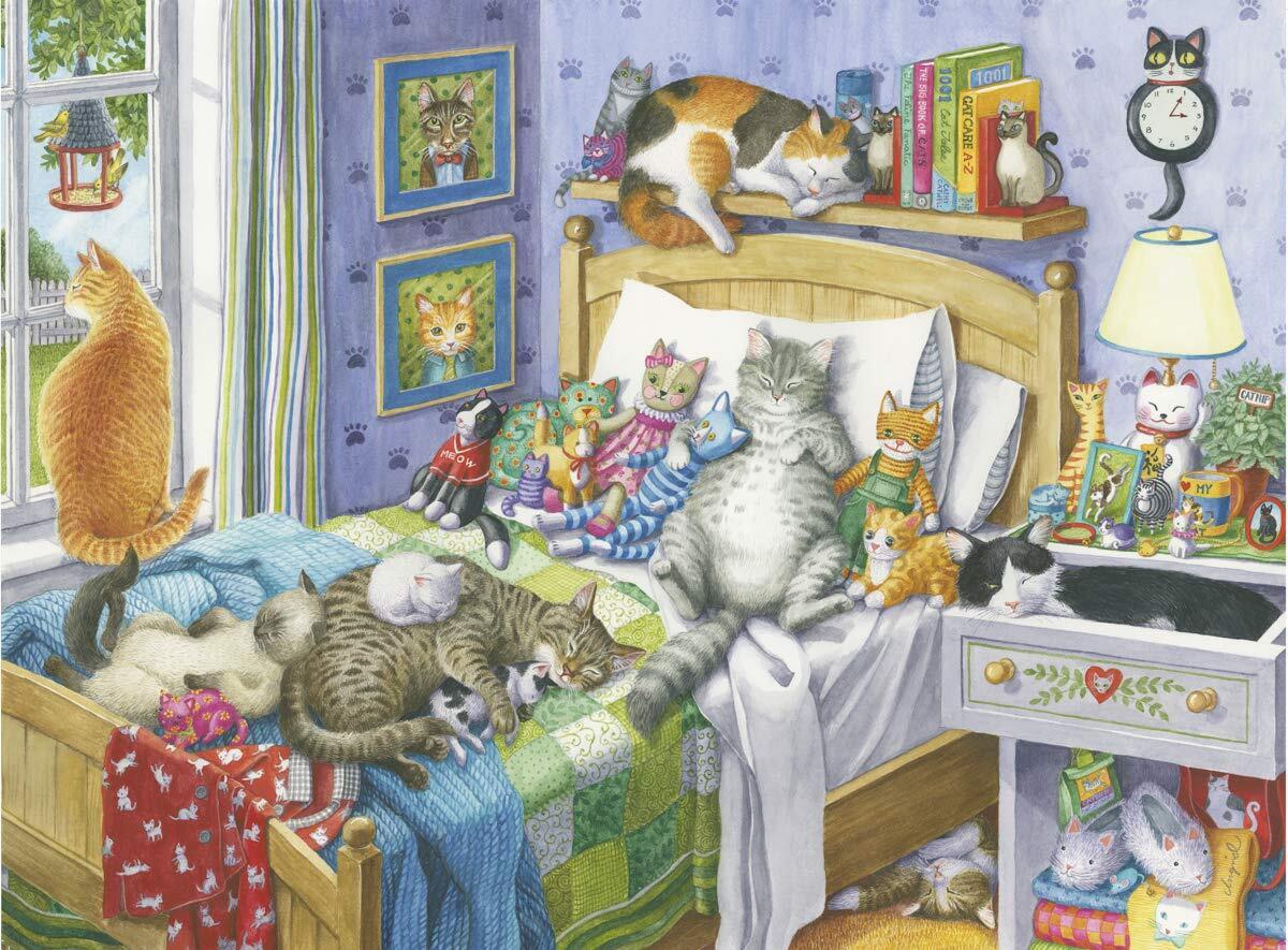 Ravensburger - Cat Nap 500 Piece Large Format Puzzle