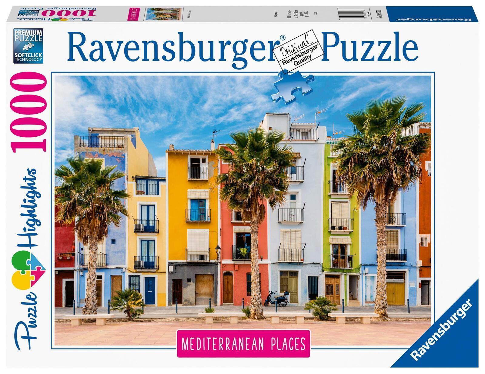 Ravensburger - Mediterranean Spain 1000 Piece Jigsaw Puzzle