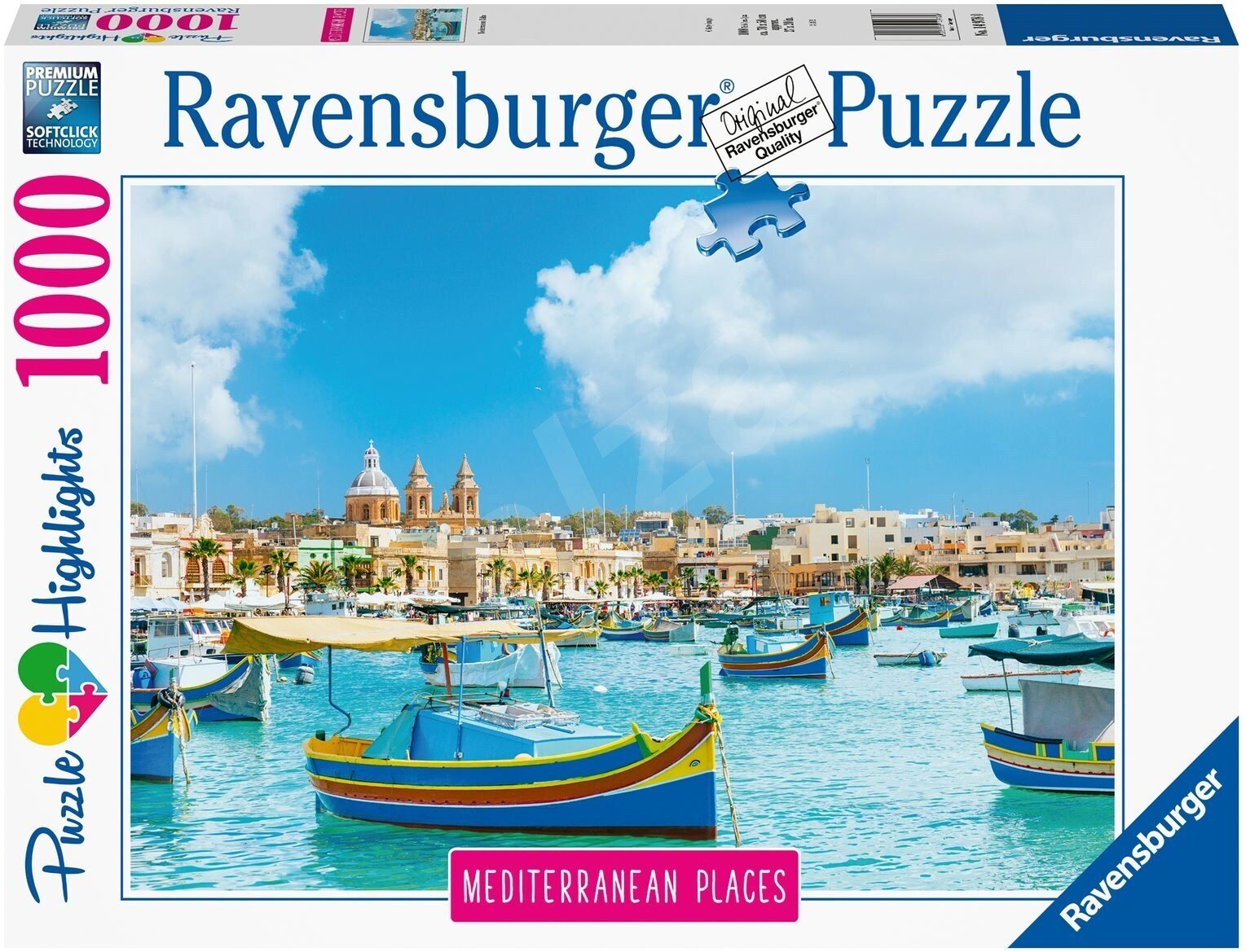 Ravensburger - Mediterranean Places: Malta 1000pc