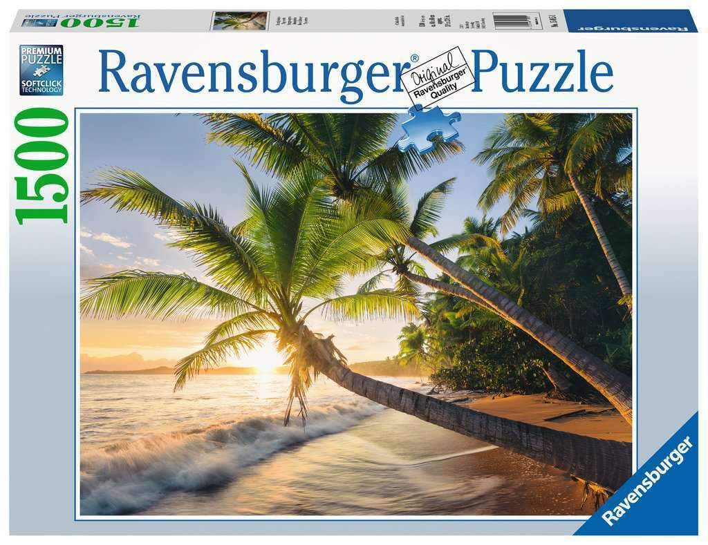 Ravensburger - Beach Hideaway 1500 Piece Adult's Jigsaw Puzzle