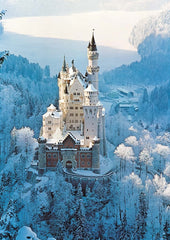 Ravensburger - Neuschwanstein Castle in Winter 1500 Piece Jigsaw Puzzle