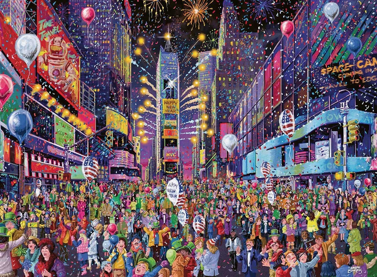 Ravensburger - New Years in Times Square 500 Piece Jigsaw Puzzle