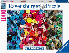 Ravensburger - Challenge Buttons 1000 Piece Jigsaw Puzzle