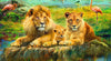 Ravensburger - Lions in the Savannah 500 Piece Family Jigsaw Puzzle